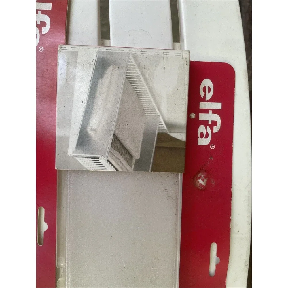 Elfa Wire Shelf Basket Dividers Plastic 16